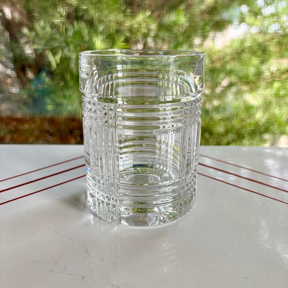 Ralph Lauren Aston Crystal Double Old Fashioned Whiskey Glass RLL